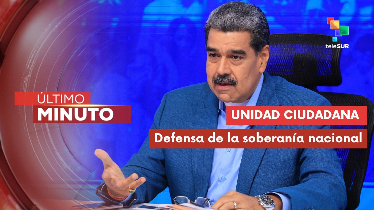 Pdte. Maduro hace llamado a la unidad frente a amenazas externas