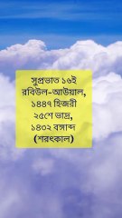 আজ রোজ মঙ্গলবার ৯-ই নভেম্বর