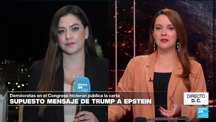 Directo D.C. y el supuesto mensaje de Trump a Epstein