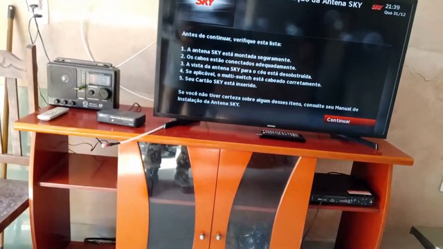 Como ligar a sky com canais abertos digitais