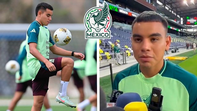Charly Rodríguez sueña con la titularidad en la Selección Mexicana de Vasco Aguirre