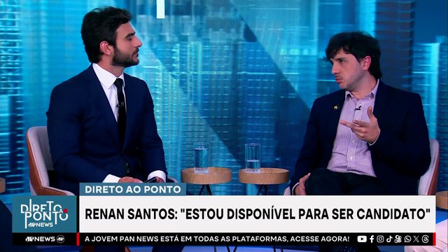 Direita anti Bolsonaro? Renan Santos prevê cenário para eleições de 2026 | DIRETO AO PONTO