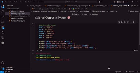 Add Stunning Colors to Your Python Console | Text Styling Made Easy 🎨💻
