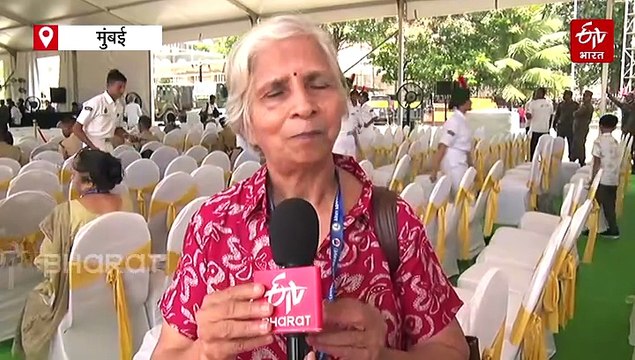 गेट वे ऑफ इंडिया जवळून टीम त्रिवेणीला फ्लॅग ऑफ; महिला अधिकाऱ्यांना निरोप देताना कुटुंबीय झाले भावूक