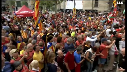 Ambient manifestació Diada 2025- Barcelona
