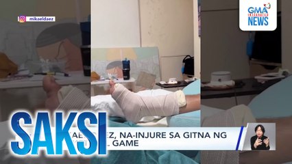 Mikael Daez, na-injure sa gitna ng basketball game | Saksi