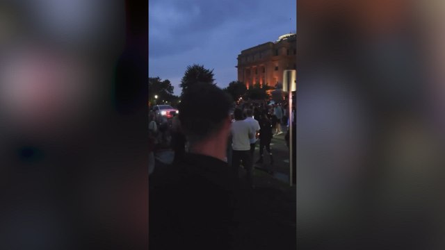 Crowd Brutally Beats Man Who Dared to Yell “F* Charlie Kirk” After His Murder