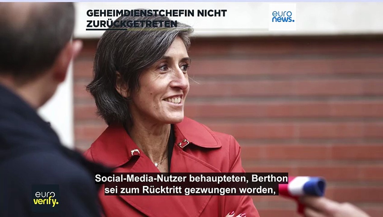 Ist die französische Geheimdienstchefin zurückgetreten?