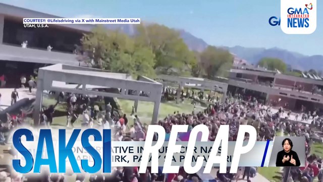 Saksi: (Part 3) Pagpatay sa conservative influencer na si Charlie Kirk; Mikael Daez, na-injure; Island hopping at iba pang activities sa Malapascua Island