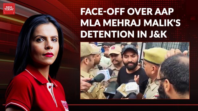 Showdown over MLA Mehraj Malik's detention, AAP, NC allege democracy in doldrums
