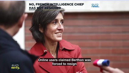 Claims that French intelligence chief resigned peddled by Russian propagandists