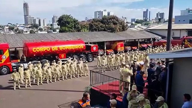 Corpo de Bombeiros de Cascavel tem novo comandante, Tenente-Coronel Davi Daniel Simão