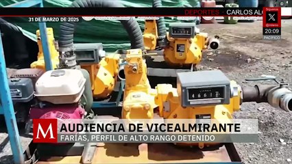 Continúa la audiencia del vicealmirante Manuel Roberto 'N' por el delito de huachicol