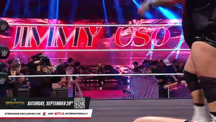 WWE RAW 8 SEPTEMBER 2025 JEY USO VS LA KNIGHT FULL MATCH