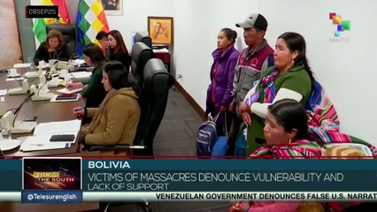 Bolivia | Victims of massacres denounce vulnerability and lack of support