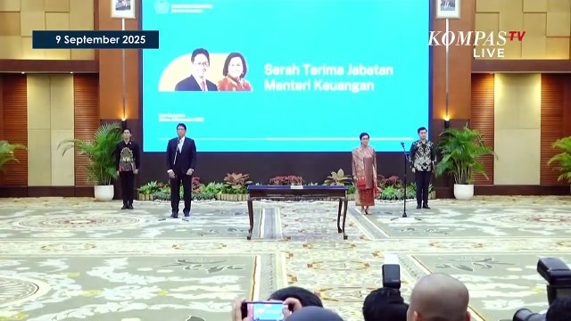 [FULL] Upacara Sertijab Menkeu RI, Sri Mulyani ke Purbaya Yudhi Sadewa