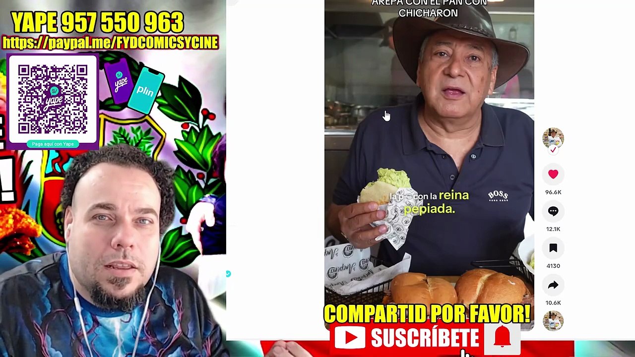 PERUANO TRAICIONA AL PAN CON CHICHARRON! DICE QUE VENEZUELA ESTA MAS RICA QUE PERU POR ESTA RAZON