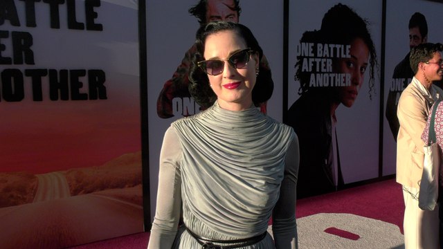 Dita Von Teese One Battle After Another World Premiere Red Carpet