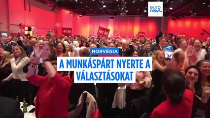 A norvég Munkáspárt győzött az általános választásokon