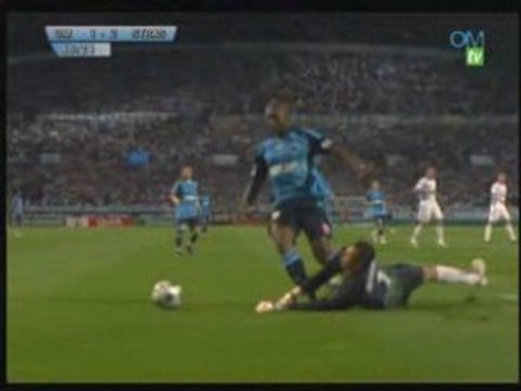 OM Strasbourg -Tournant du match (Cissé et Nasri Buts Live)