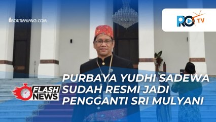 PROFIL PURBAYA YUDHI SADEWA, MENKEU BARU YANG RESMI GANTIKAN SRI MULYANI