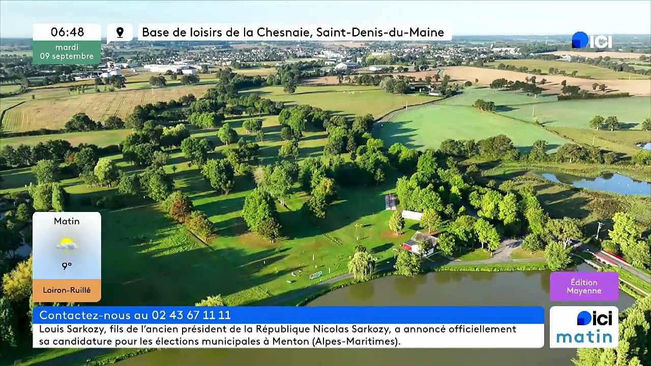 09/09/2025 - ici matin par ici Mayenne en vidéo