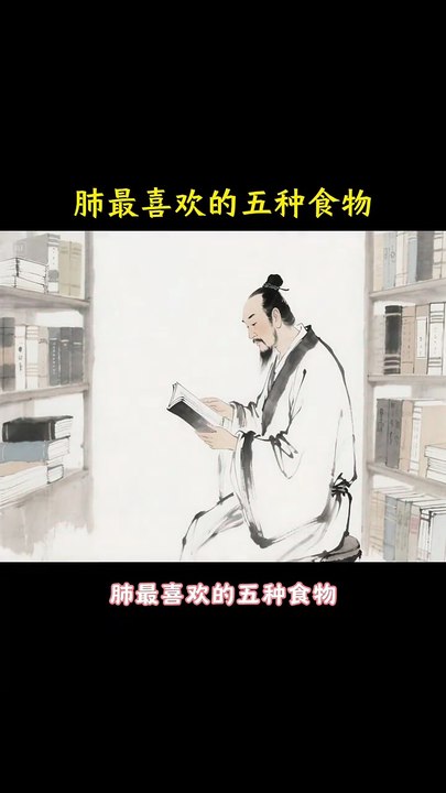 肺最喜欢的五种食品