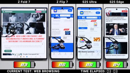The Ultimate Samsung Flagship Battery Test!