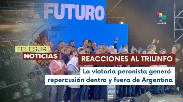 En Argentina, se suman reacciones tras las elecciones legislativas de Buenos Aires