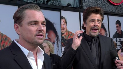 Leonardo DiCaprio, Benicio del Toro, and more "One Battle After Another" World Premiere Red Carpet