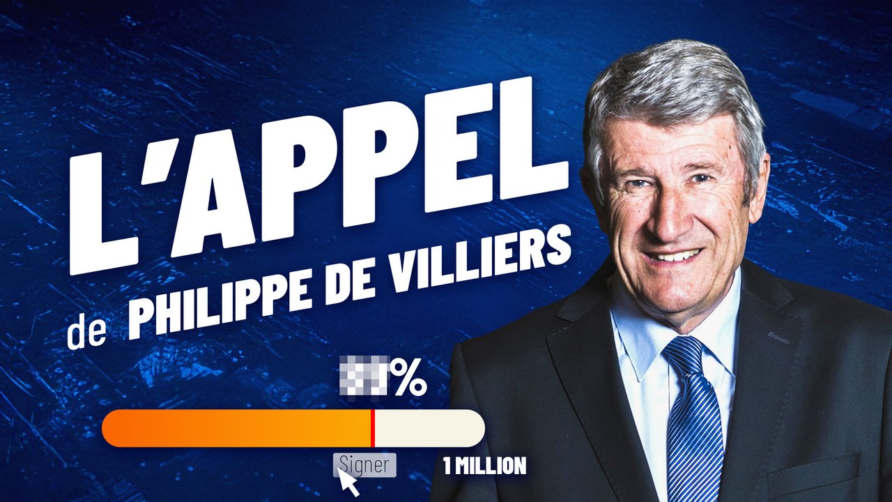 Philippe de Villiers lance une pétition nationale pour imposer un référendum sur l’immigration.