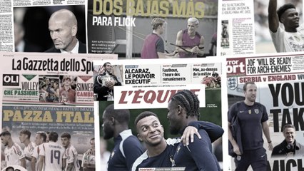 L’Equipe de France et Didier Deschamps sous pression, le Barça craint le pire pour Gavi