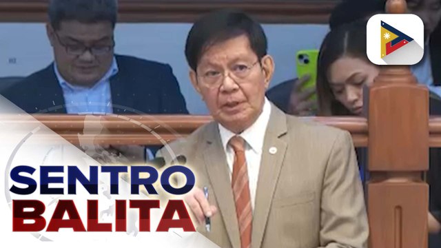 Sen. Lacson, magiging bagong chairperson ng Senate Blue Ribbon Committee ayon kay Sen. Pres. Sotto | ulat ni Daniel Manalastas