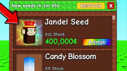 ROBLOX | Starting Over But You Can Buy SECRET Seeds!