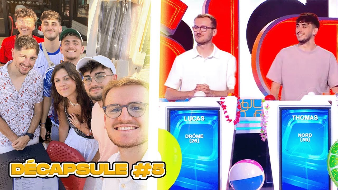 Je vous montre notre passage à la TV + la fin des vacances au CAMPING ! - Décapsule 5