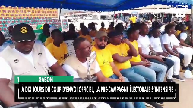 [#Reportage] Gabon : à dix jours du coup d’envoi officiel, la pré-campagne électorale s’intensifie