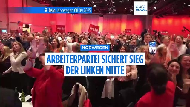 Sozialdemokrat Støre gewinnt Wahlen in Norwegen - Rechtspopulisten zweitstärkste Kraft