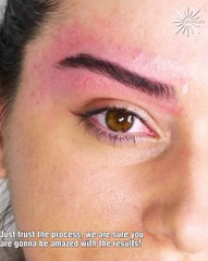 An eyebrow transformation like you've never seen before!