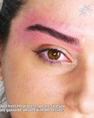 An eyebrow transformation like you've never seen before!