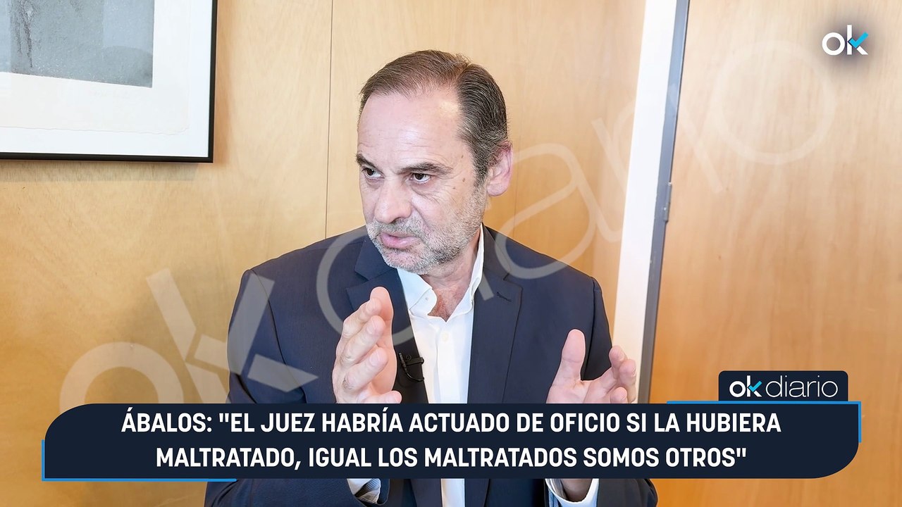 Ábalos: "El juez habría actuado de oficio si la hubiera maltratado, igual los maltratados somos otros"