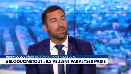 Julien Odoul : «Il n'y a pas d'organisateur, mais un infâme récupérateur qui est Jean-Luc Mélenchon»