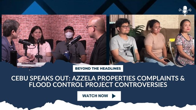 Cebu Speaks Out: Azzela Properties Complaints & Flood Control Project Controversies