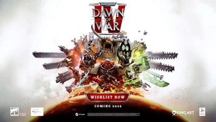 Warhammer 40000 Dawn of War 4 Official Announcement Trailer