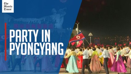 North Korea marks 77 years of its founding with dances, fireworks