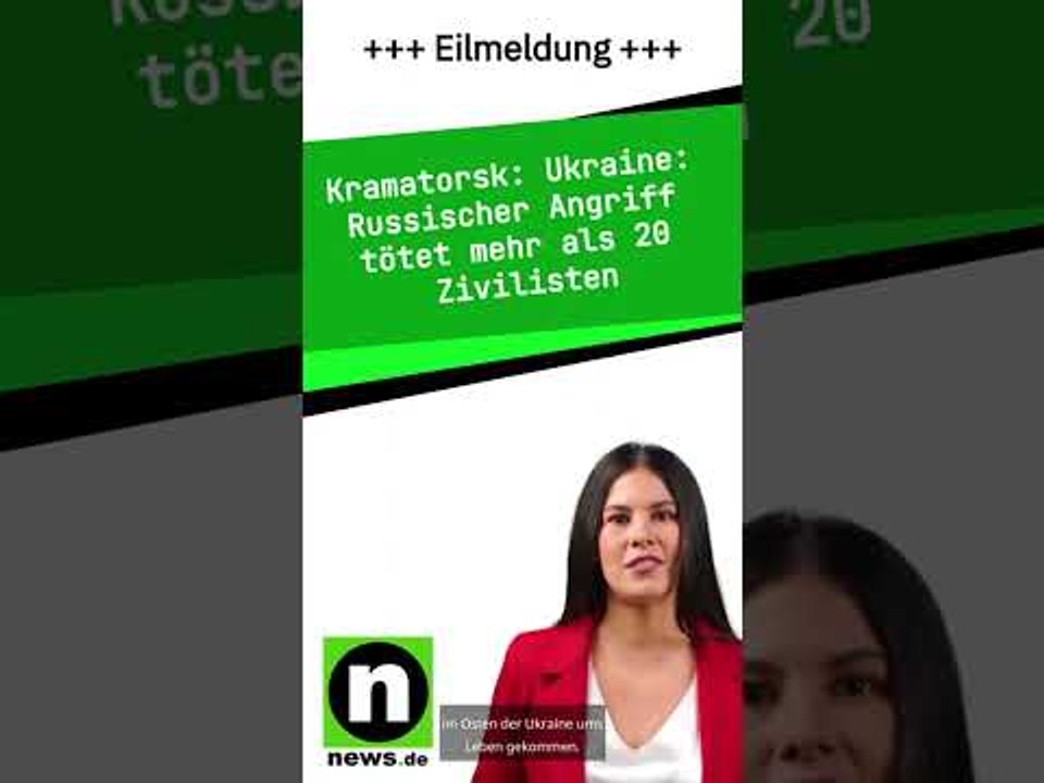 Ukraine: Russischer Angriff tötet mehr als 20 Zivilisten