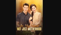 In My Name Not Just Motherhood Chinese Drama