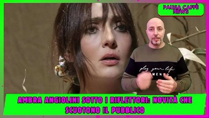 Ambra Angiolini sotto i riflettori novità che scuotono il pubblico