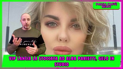 Vip lancia la stoccata ad Alba Parietti, gelo in studio