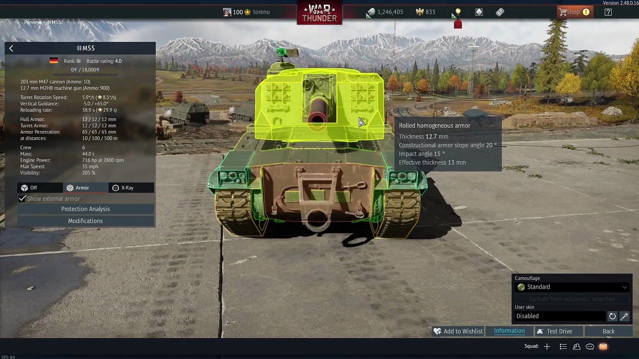 M55 SPH First Impressions - Tusk Force Dev Server - War Thunder