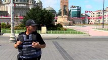 Taksim Meydanı'nda güvenlik önlemi alındı